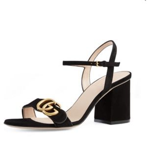 Gucci Marmont Suede Sandal !⭐️Weekend Sale⭐️
